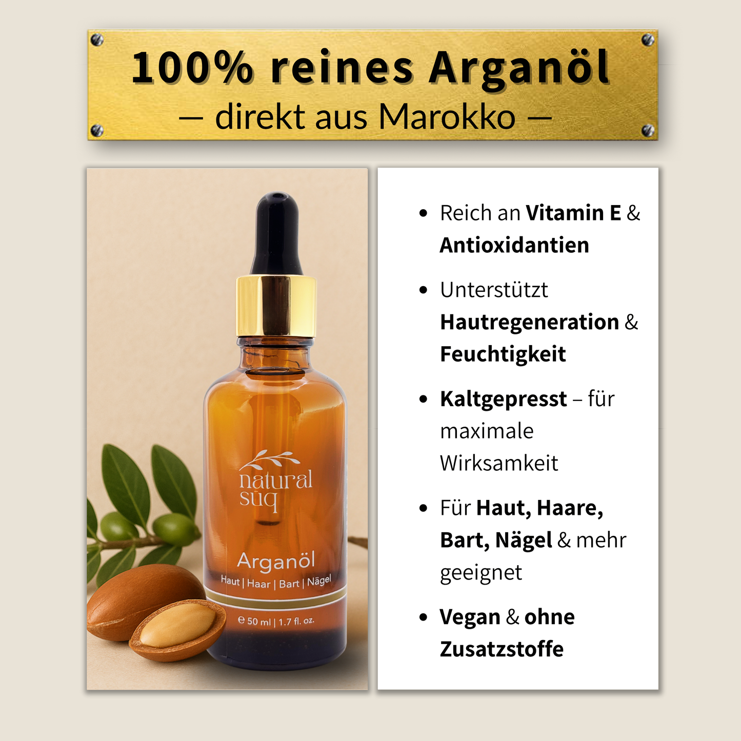 Premium Bio-Arganöl aus Marokko – 100 % rein & kaltgepresst